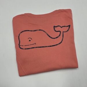 Vineyard Vines boys' long-sleeved whale tee size S